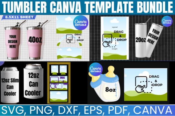 Create Stunning Drinkware with the Ultimate Tumbler Template Bundle
