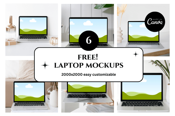 Laptop Etsy Canva Mockup: Elevate Your Digital Product Listings