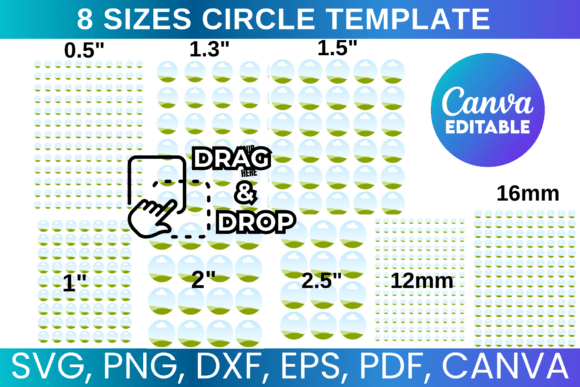 Streamline Your Design Workflow with a Circle Canva Template SVG
