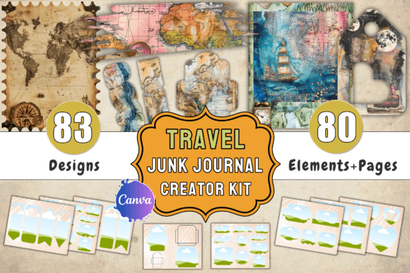Unleash Your Creativity: The Travel Junk Journal Kit