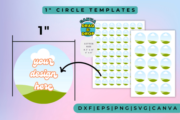 Unlocking Visual Focus: The 1 Inch Circle Canva Frame Template